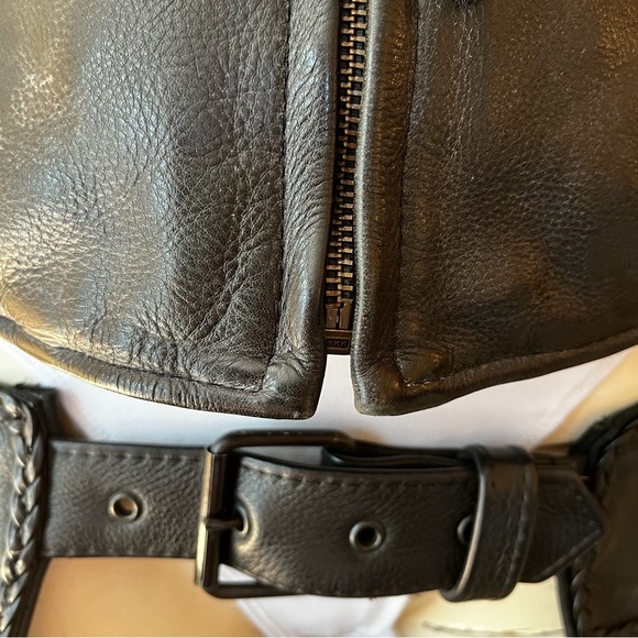 Deerskin Trading Post leather motorcycle riding chaps - Picture 16 of 16